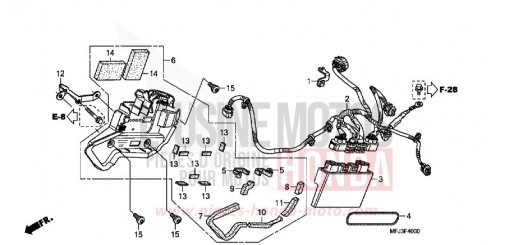 UNITE DE COMMANDE ABS (CBR600RA) CBR600RAB de 2011